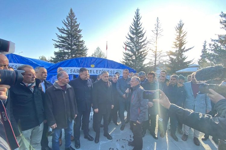 Memduh Büyükkılıç’tan Sarız’da inceleme