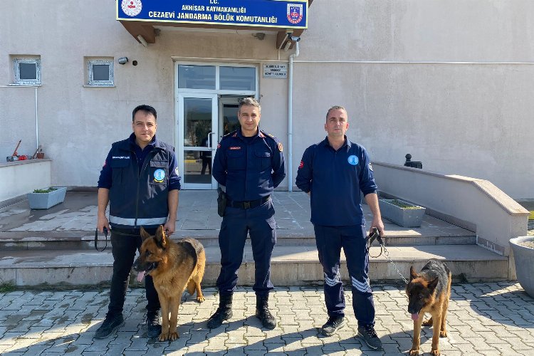 Manisa’da iki can dostunu Jandarma sahiplendi