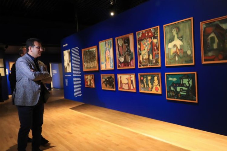 İmamoğlu’ndan ‘Şairler Neden Resim Yapar’ sergisine davet