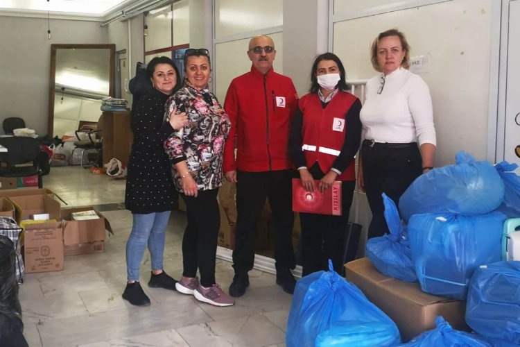 Kızılay Marmaris’ten Ukrayna’ya insani yardım