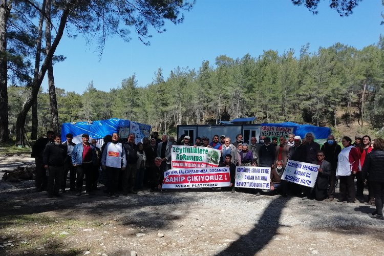 Muğla Akbelen’deki nöbete DEVA’dan destek