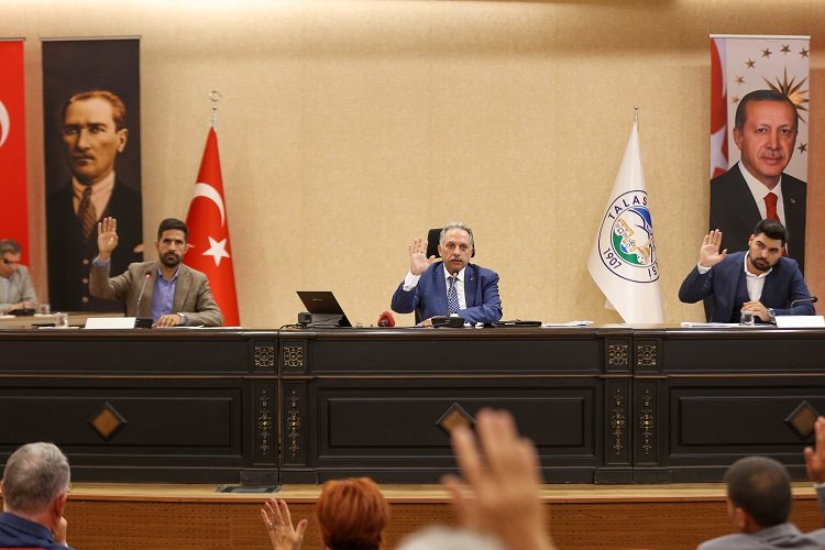 Kayseri Talas Meclisi’nde karar oy birliğiyle