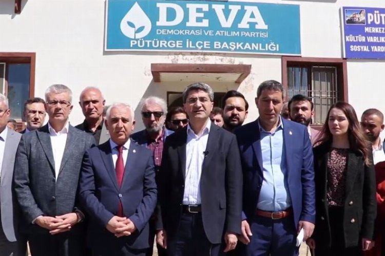 Malatya Pötürge’den DEVA yanıtı: “Saldırılar bizi yolumuzdan döndüremez”