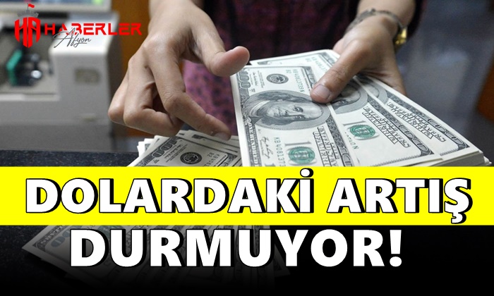 Dolardaki artış durmuyor!