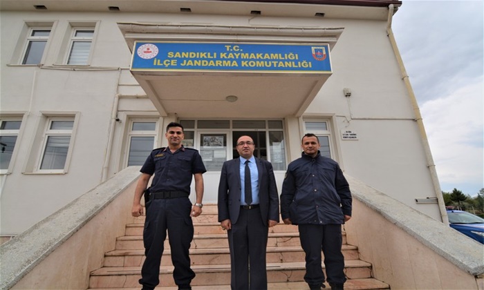 Mustafa Çöl Jandarma Komutanlığını Ziyaret Etti