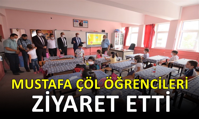 Mustafa Çöl öğrencileri ziyaret etti