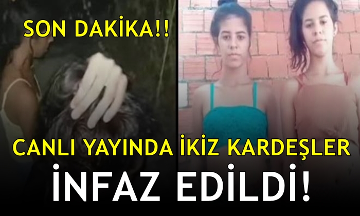 Canlı yayında ikiz kardeşler infaz edildi!