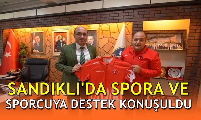 Sandıklı’da spora destek
