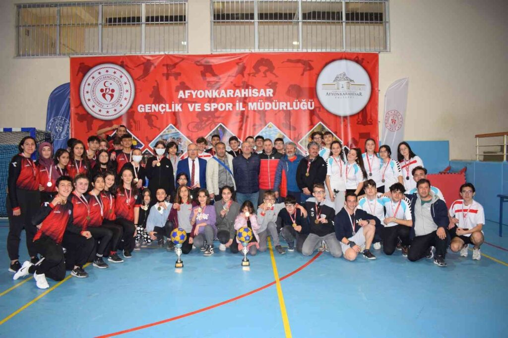 Afyon’da ilk kez korfbol oynandı