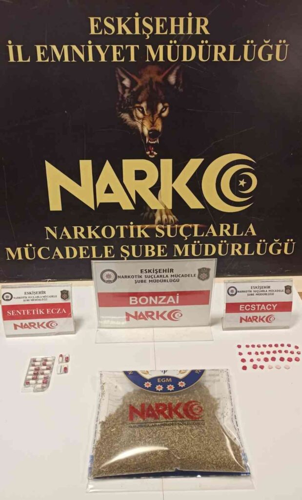 Eskişehir’de uyuşturucu operasyonunda 2 şüpheli yakalandı