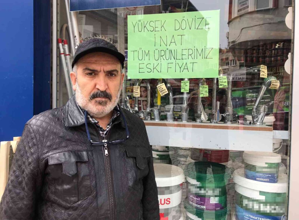 Esnaftan dövize yazılı tepki