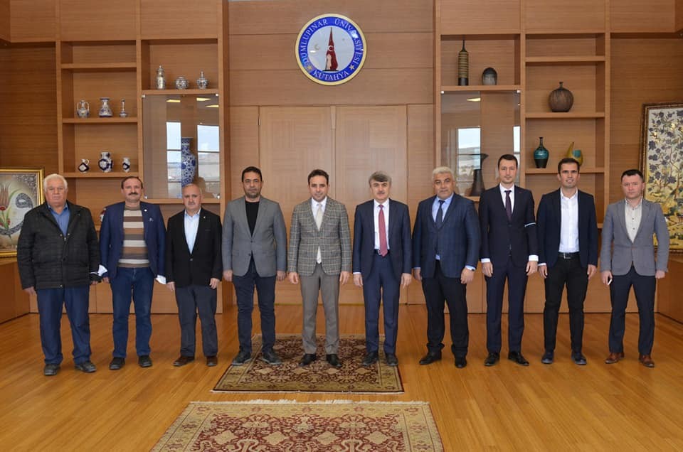 Hisarcık heyetinden Rektör Uysal’a ziyaret