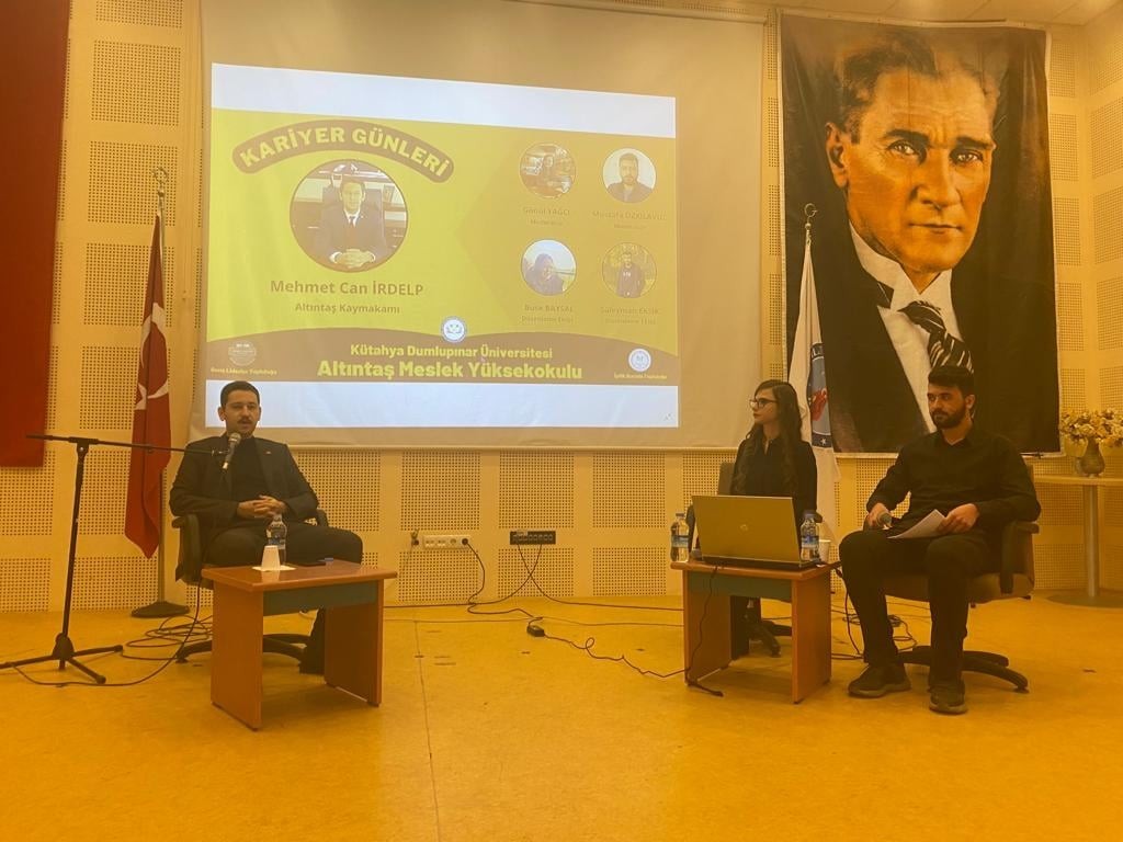Kaymakam İrdelp, üniversite öğrencilerine mesleğini tanıttı