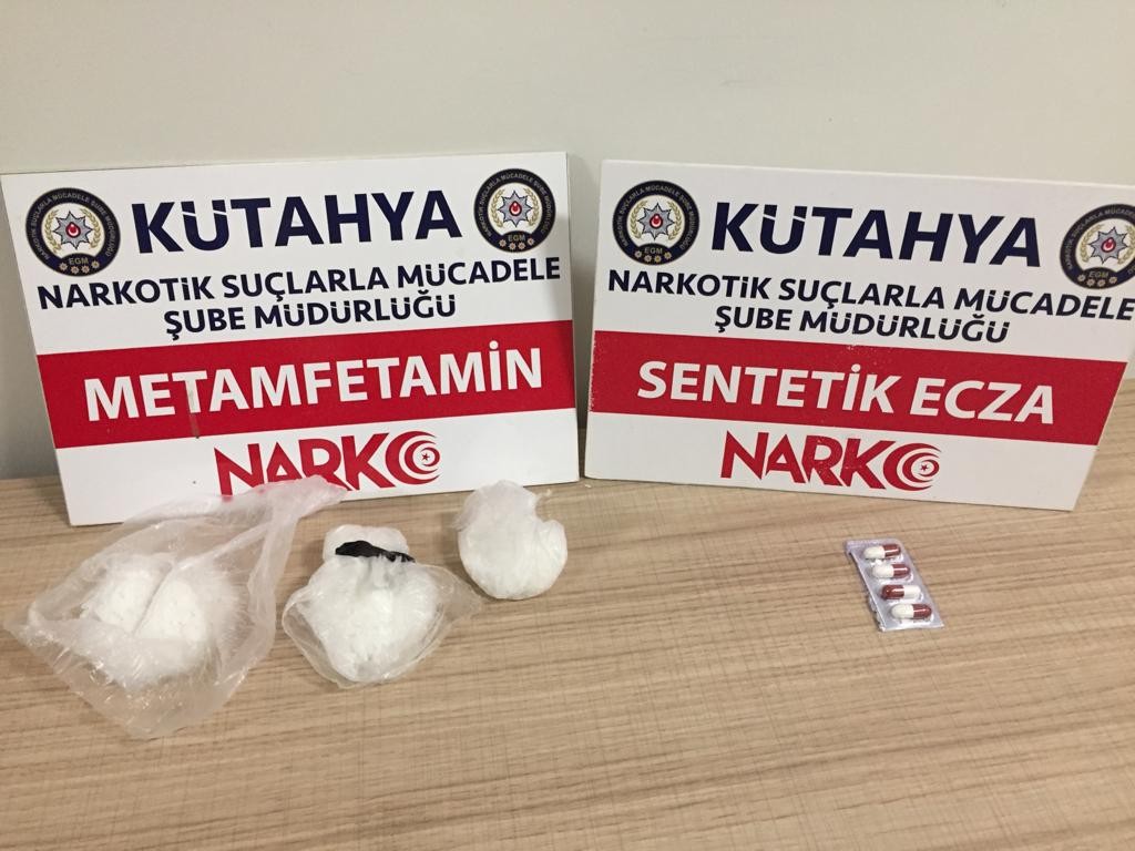Kütahya’da uyuşturucu operasyonu