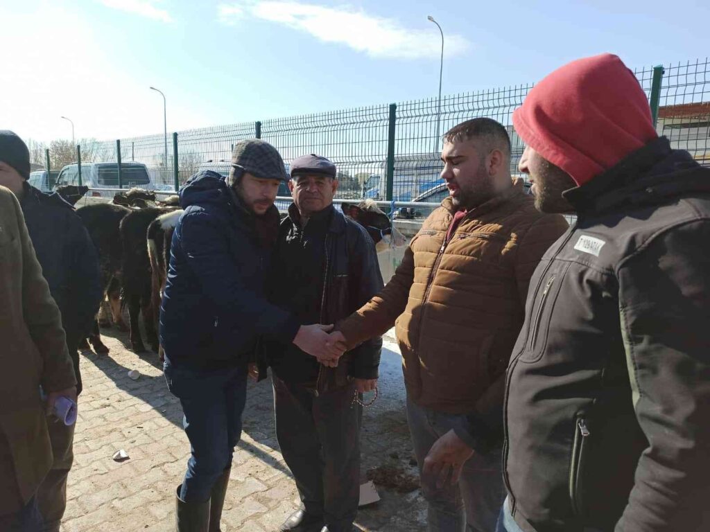 Oda yöneticileri hayvan pazarındaki üreticilerin istek ve taleplerini dinledi
