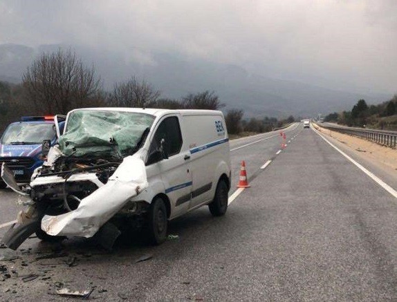 Bilecik’te trafik kazası:1 yaralı