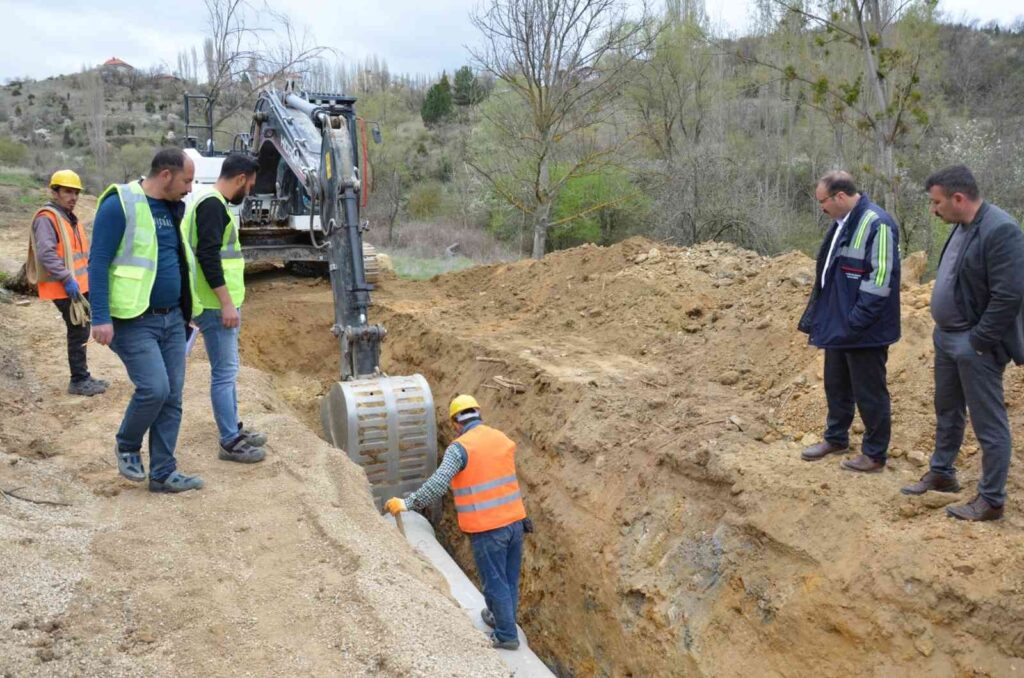 Emet’te alt yapı çalışmaları başladı