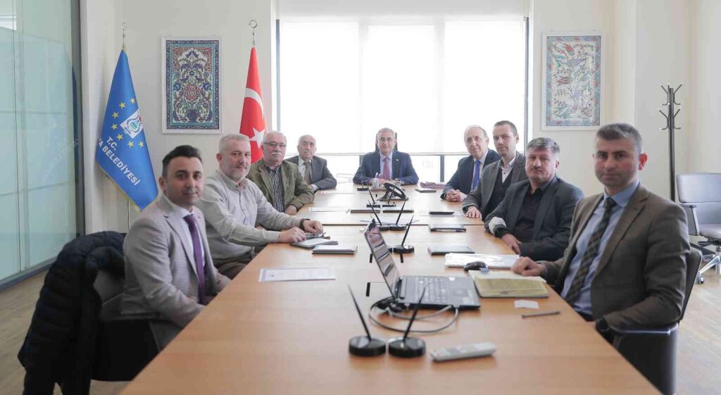 Encümen üyelerine teşekkür belgesi