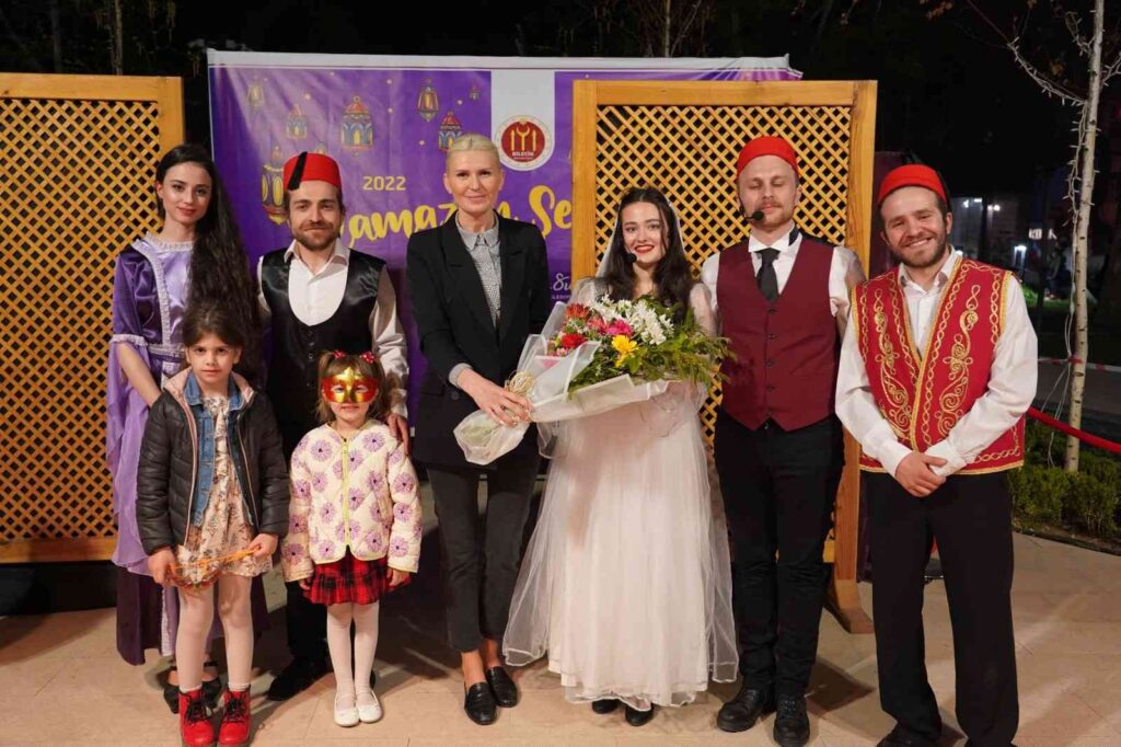 Ramazan şenliğinde çocuklar gönüllerince eğlendi