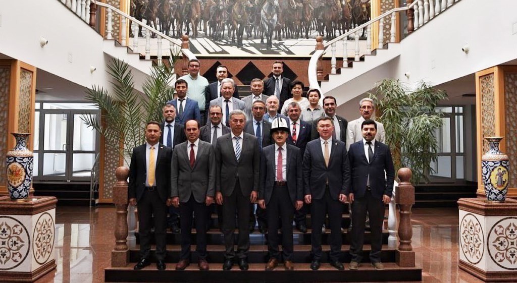 Rektör Kazım Uysal’dan Kırgızistan’ın Manas Üniversitesine ziyaret