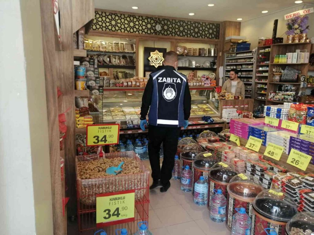 Zabıtadan iş yerlerine denetim