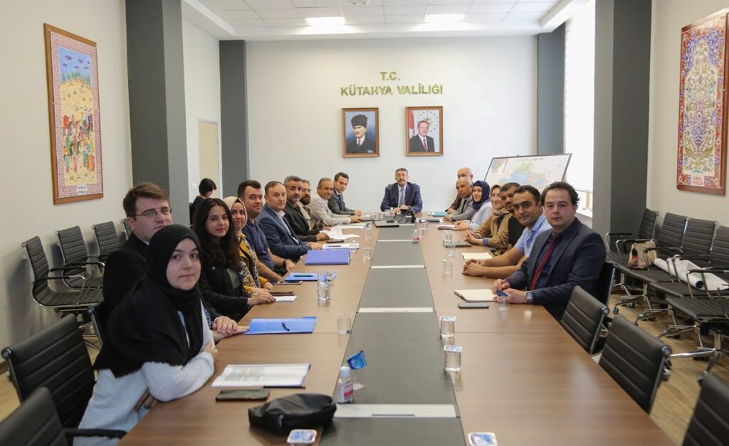 Aizanoi Antik Kenti’nde devam eden çalışmalar istişare edildi