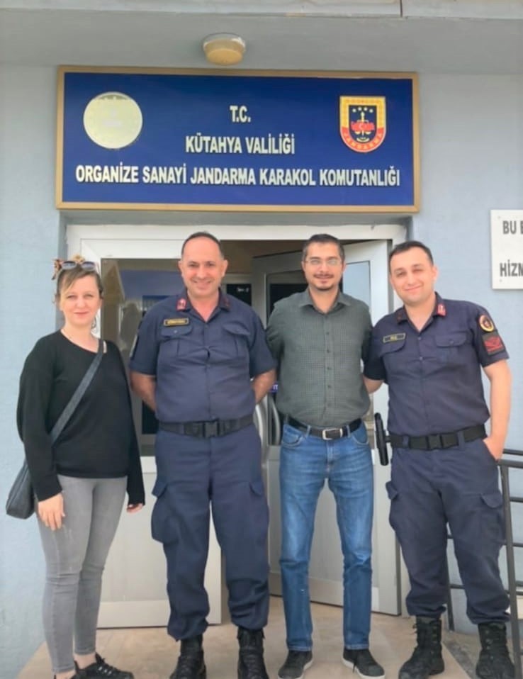 Jandarmaya tebrik ziyareti