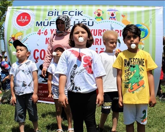 Kur’an kursu öğrencileri için Çocuk Şenliği düzenlendi