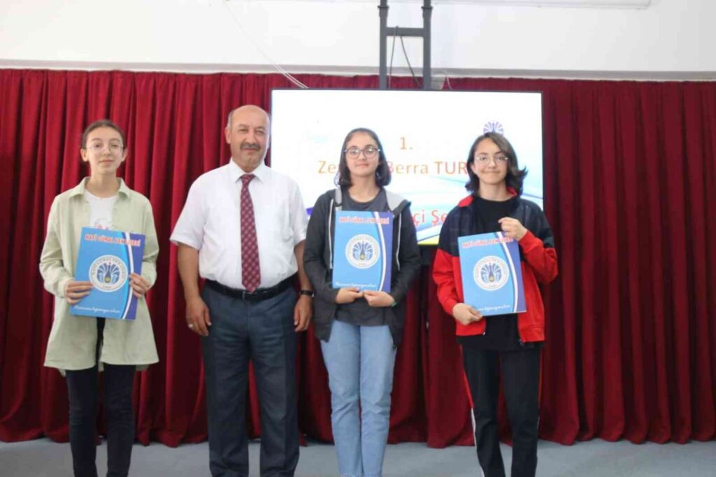 Kütahya Matematik ve Fen Olimpiyatları ödül töreni