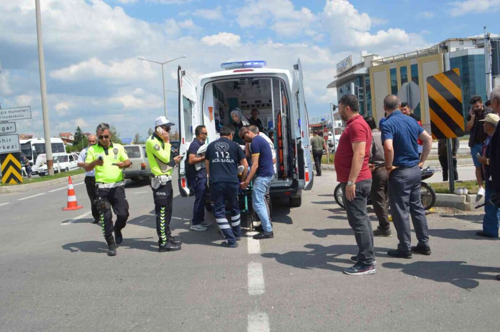 Tavşanlı’da trafik kazası: 1 yaralı