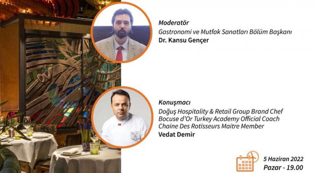 TUBİF’te “Gastronomiye Holistik Yaklaşım ve Markalaşma” isimli söyleşi