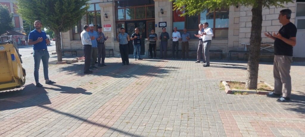 Aslanapada Hasat Dönemi̇ Dualarla Başladı