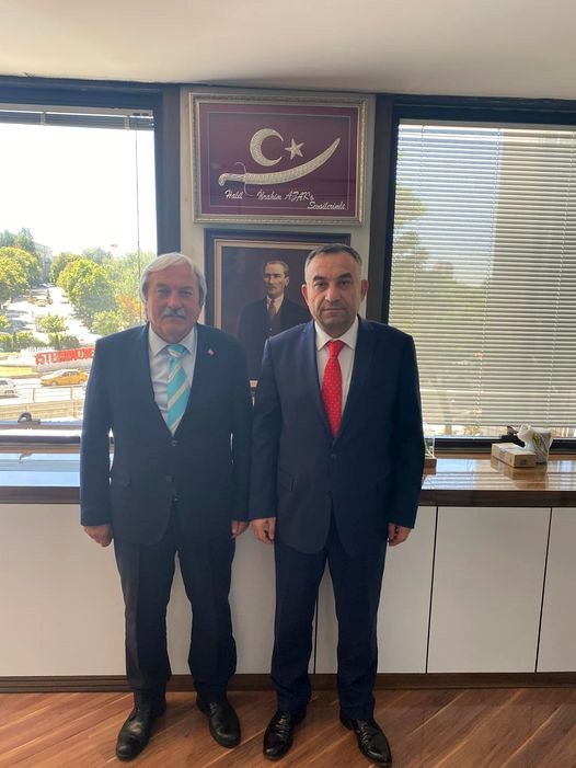 Başkan Şahin TBB Genel Sekreteri Halil İbrahim Azak ile görüştü