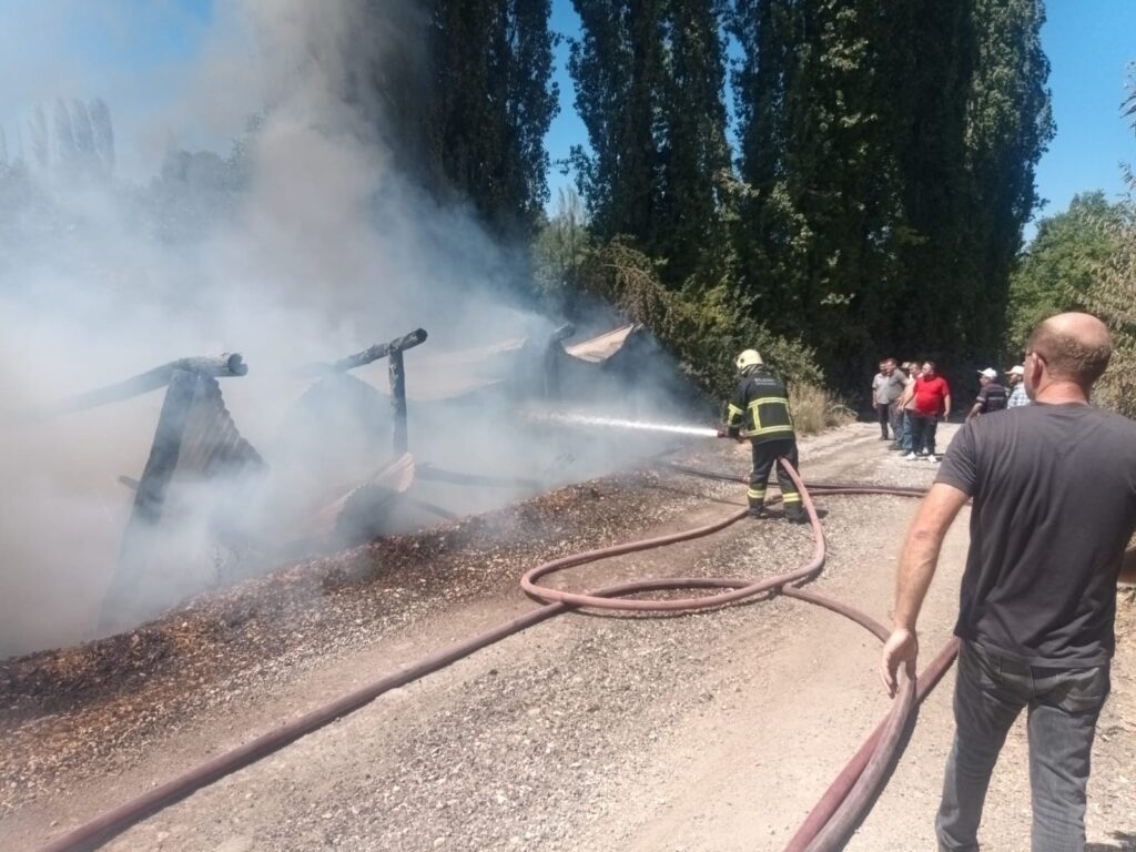 Bi̇leci̇kte Samanlık Yangını