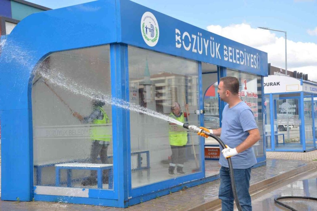 Bozüyük’te bayram temizliği
