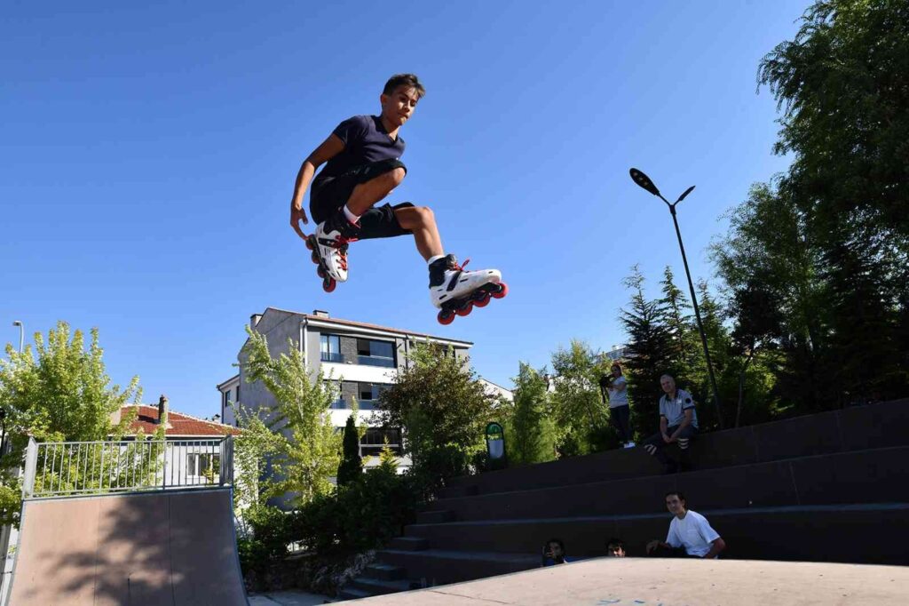 Çocuklar ve gençler bu pisti çok beğendi