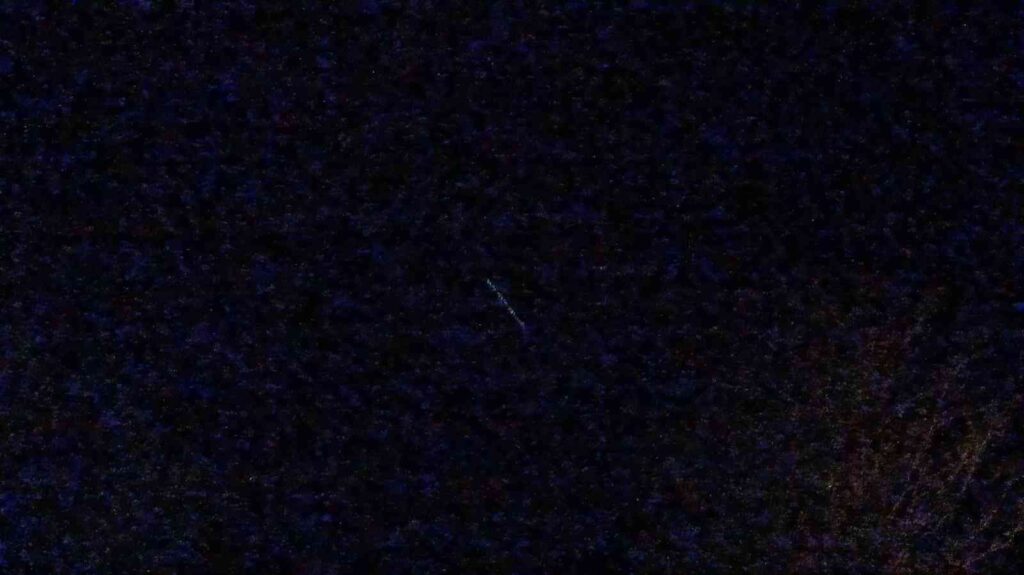 Eskişehir’de gökyüzünde görülen ışık merak uyandırdı