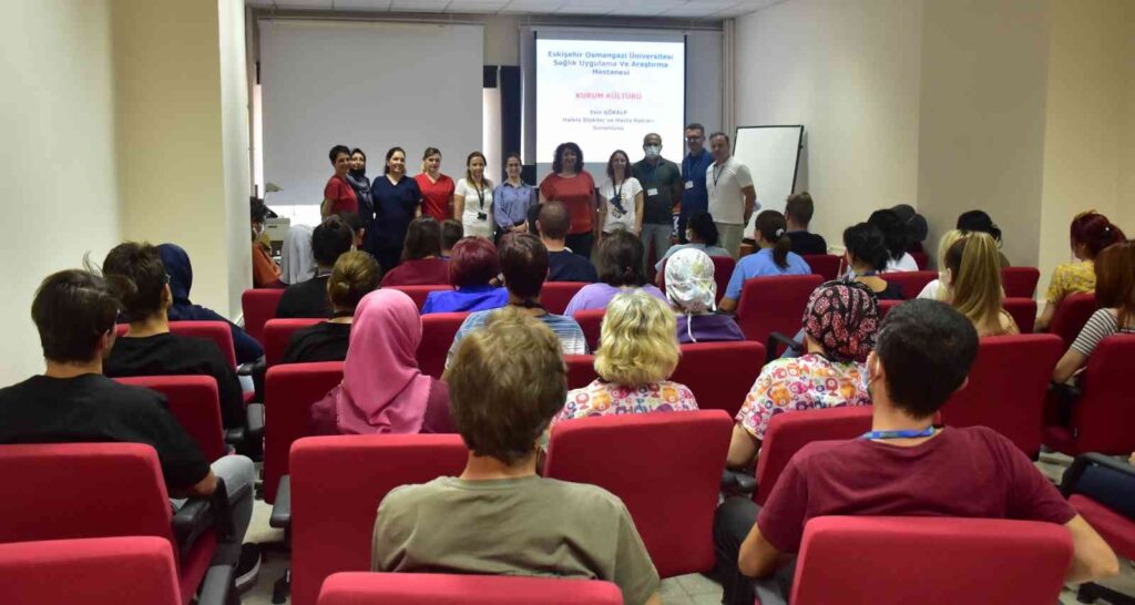 ESOGÜ Hastanesi’nde oryantasyon eğitimi verildi