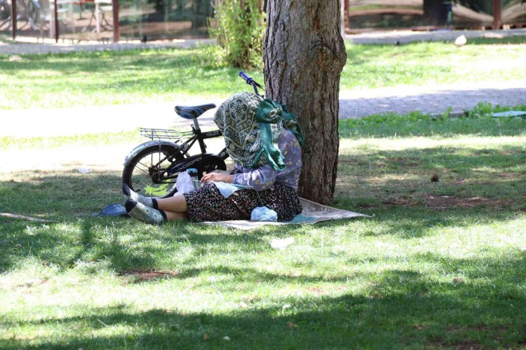 Sıcaktan Bunalan Soluğu Gölgede Aldı