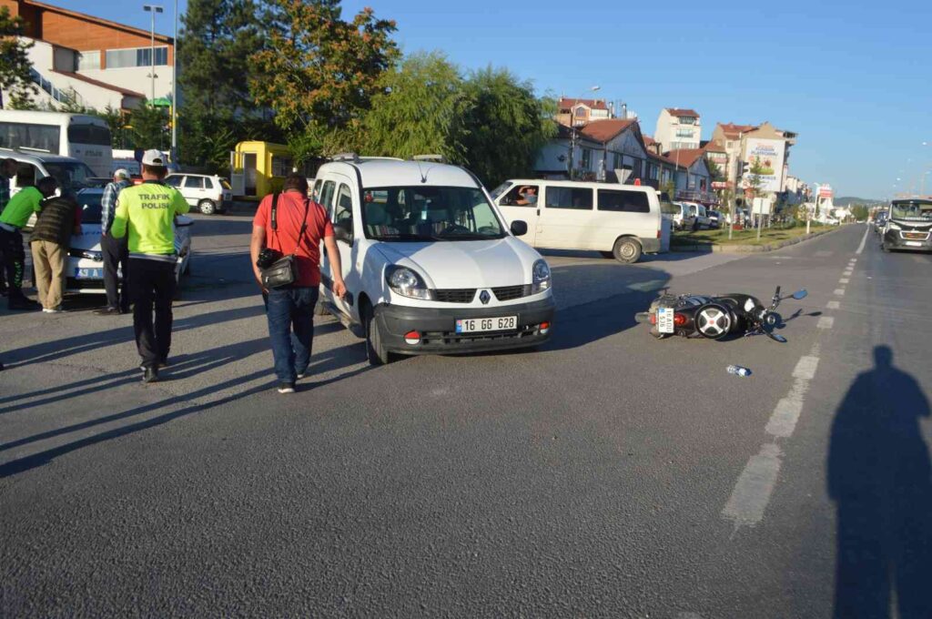 Tavşanlı’da trafik kazası: 1 yaralı