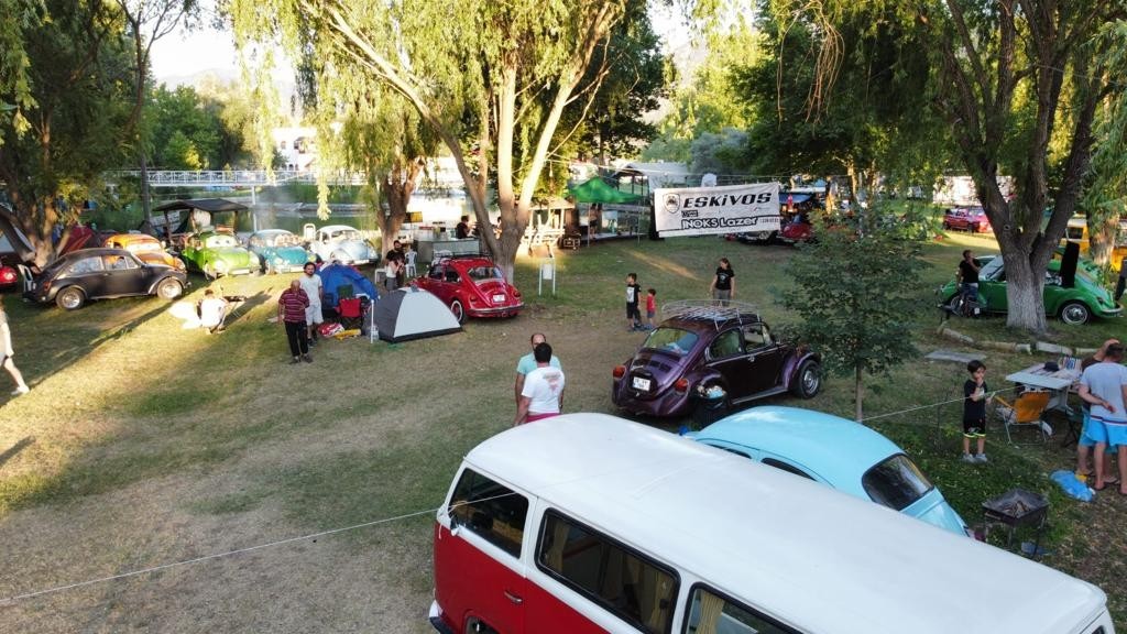 Vosvos severler kampta buluştu