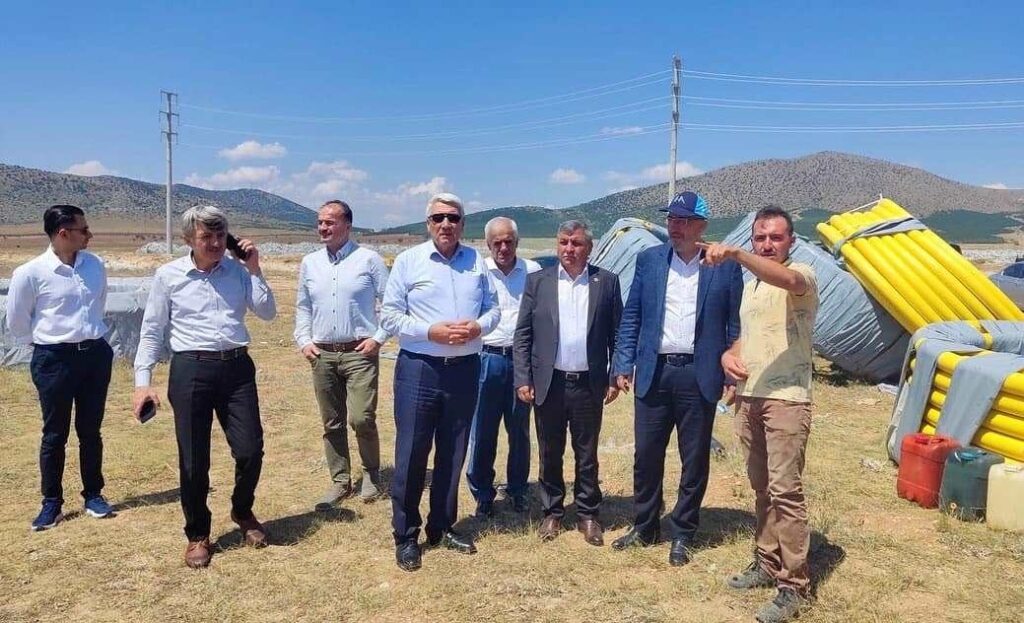 Altıntaş Zafer Osb Şanti̇ye Alanında İnceleme