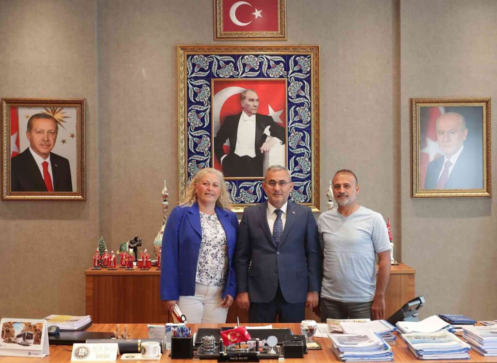 Bozkurttan Başkan Işıka Zi̇yaret