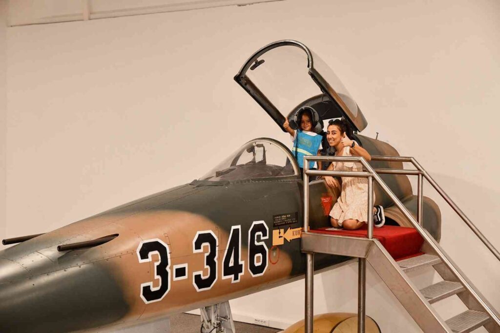 Çocuklar Havacılık Ve Teknoloji̇ Parkını Çok Sevdi̇