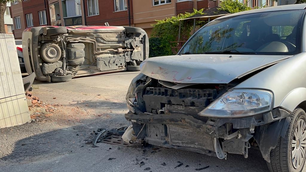Di̇kkatsi̇zli̇k Sonucu Oluşan Kaza Ucuz Atlatıldı