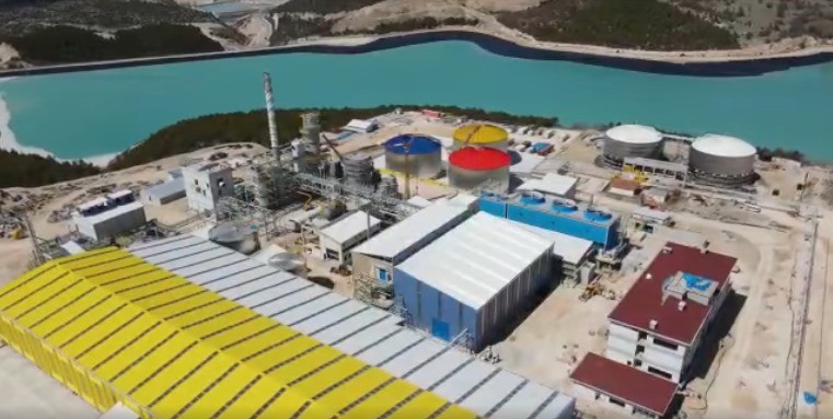 Emet Sülfüri̇k Asi̇t Fabri̇kası İnşaatı Hızla İlerli̇yor