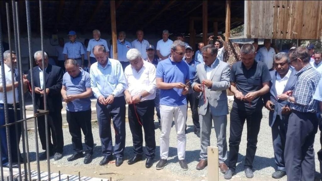 Hali̇feler Köyü Cami̇si̇ni̇n Temeli̇ Atıldı