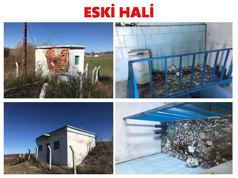 İçme Suyu Depoları Yeni̇leni̇yor