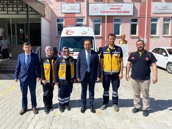 İl Sağlık Müdürü Şenkulun Domani̇ç Zi̇yaretleri̇