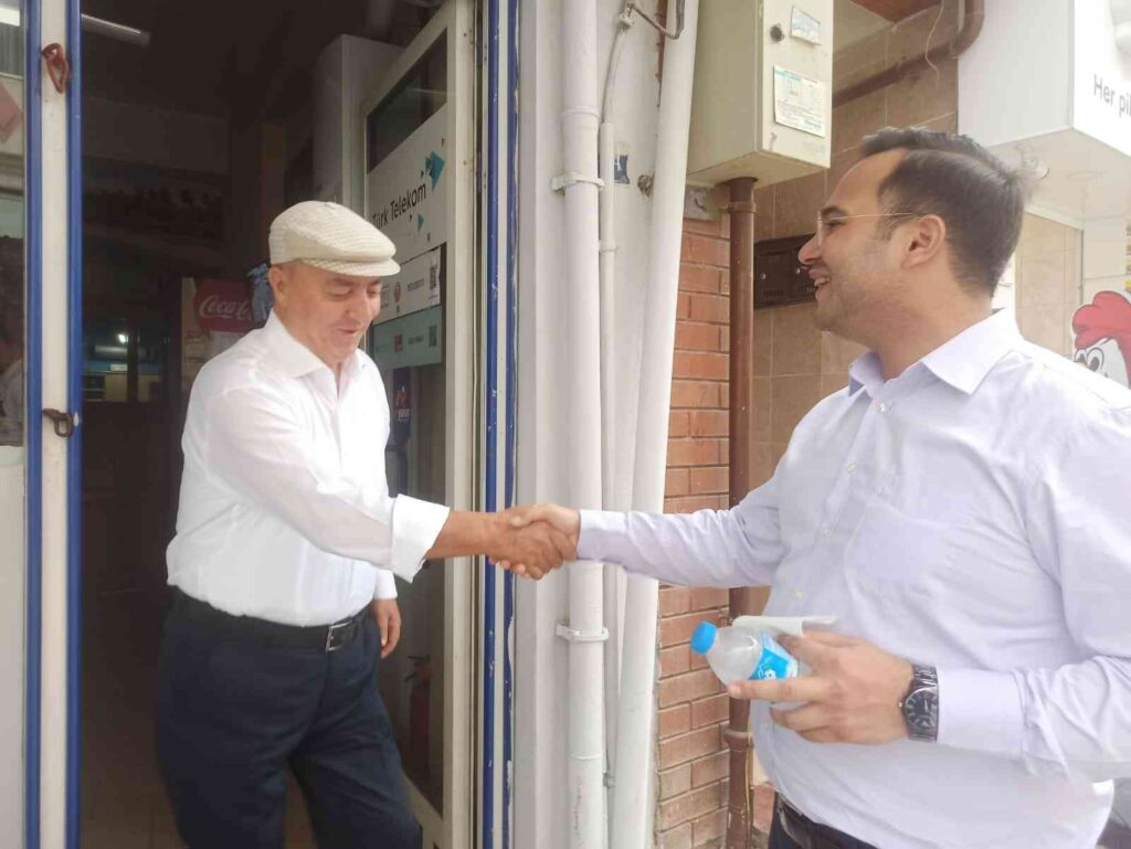 Kaymakam Efecan Şahi̇n Veda Zi̇yaretleri̇ne Başladı